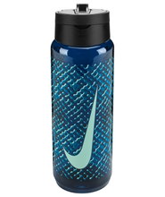 Nike Drink Bottle TR Renew Recharge Straw Bottle (with straw) blue/green 700ml